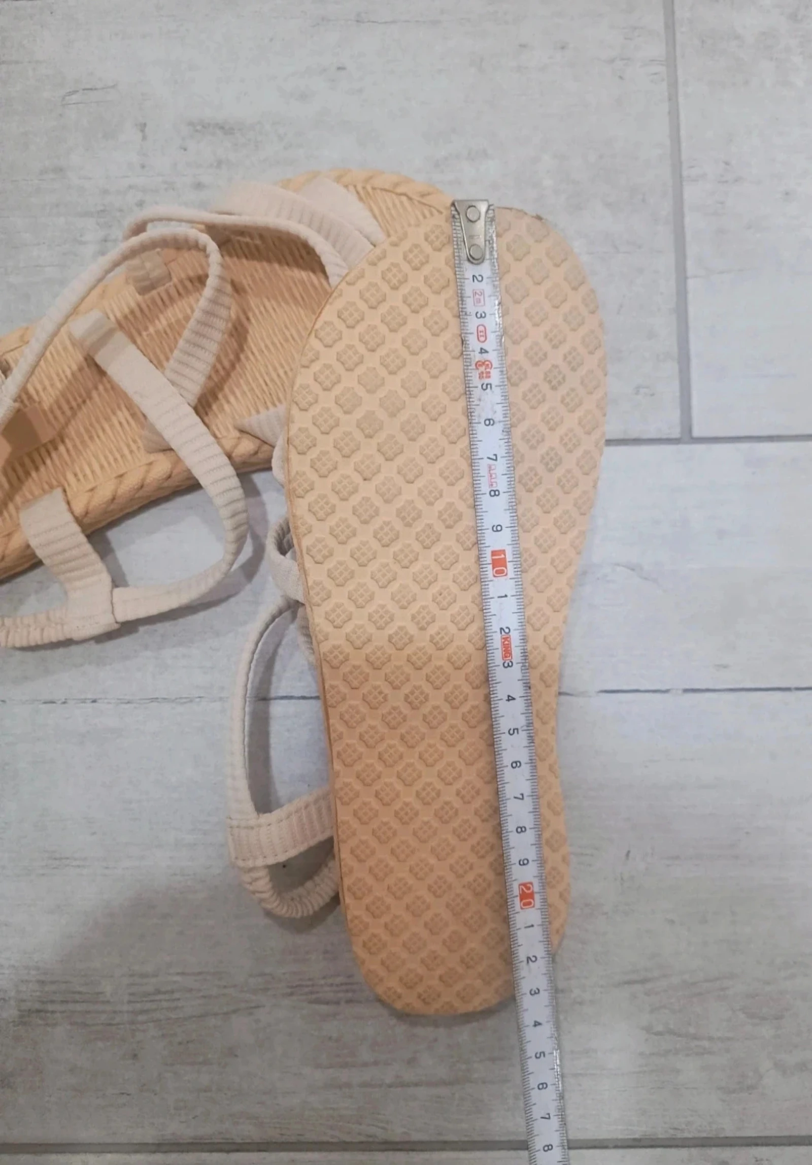 Sandalias planas beige – photo 6